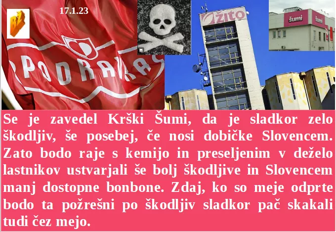 Slovenski in svetovni politični hlev na dan 17.1.23