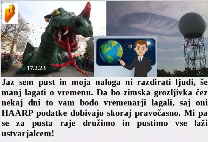 Slovenski in svetovni politični hlev na dan 17.2.23