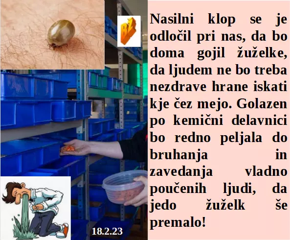 Slovenski in svetovni politični hlev na dan 18.2.23