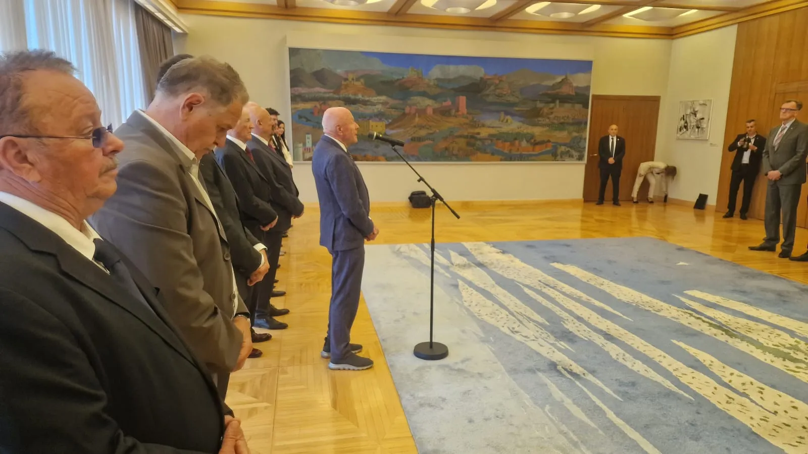 Predsednik Zoran Milanović sprejel delegacijo Društva slovensko-hrvaškega prijateljstva