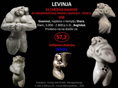 LEVINJA - UPODOBITEV KALDEJKE