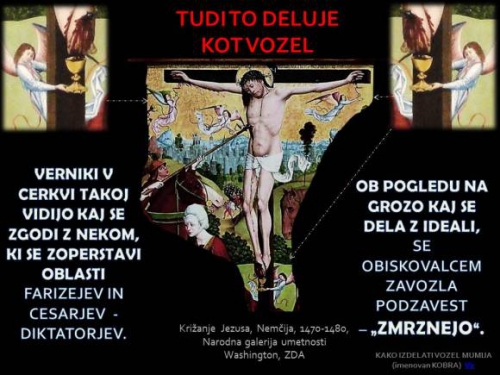 TUDI KRIŽANJE JEZUSA TO DELUJE KOT VOZEL