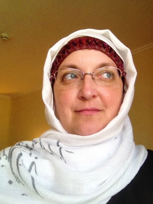 
				Med spremljanjem slovenske delegacije v Iranu kot konferenčna tolmačka. (Teheran, maj 2014)			