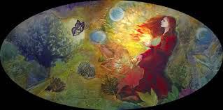 Brigid prinaša novo Leto. Prinaša belino, deviškost, očiščenost. Prinaša blagoslovljen plamen.