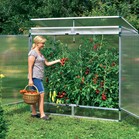 Hi&scaron;ka za rastline pristaja tudi na majhne vrtove. Idealna je za paradižnik, ki v njej uspeva na toplem in za&scaron;čiten pred dežjem. Pomembno je dobro prezračevanje.