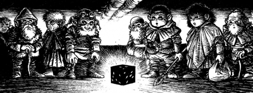 
				Onega se prebudi.<br>
The Thing awakens.<br>
<br>
Ilustracija v knjižnem delu Kamionarji<br>
Pisatelj: Terry Pratchett<br>
Ilustriral: Gorazd Vahen			