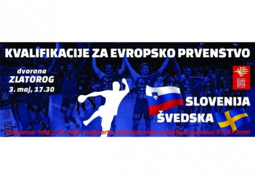 Rokomet Slovenija &ndash; &Scaron;vedska