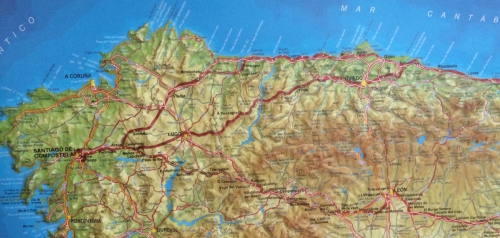 
				Najina pot...Leon - Santiago			