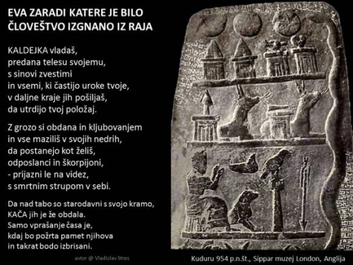 EVA ZARADI KATERE JE BILO ČLOVEŠTVO IZGNANO IZ RAJA