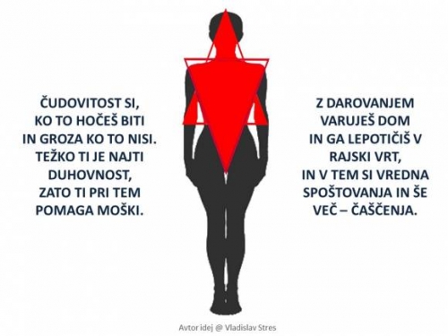 ŽENSKA: ČUDOVITOST SI, KO TO HOČEŠ BITI IN GROZA KO TO NISI