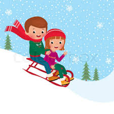 Rezultat iskanja slik za schlittenfahren clipart