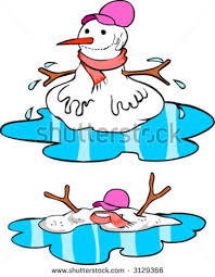 Rezultat iskanja slik za snowman melting clipart