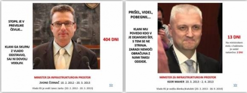 ZA INFRASTRUKTURO IN PROSTOR ZVONE ČERNAČ IN IGOR MAHER