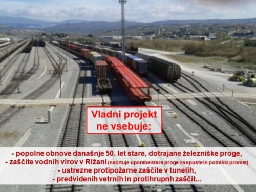 Vladni projekt Drugi tir KOPER - DIVAČA ne vsebuje, 1.
