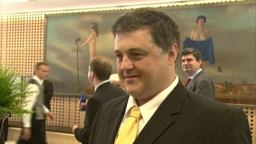 Nekdanji veleposlanik v Španiji Peter Reberc. (Foto: Kanal A)