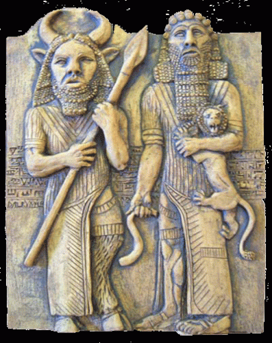 
				 engidu in gilgame&scaron;			