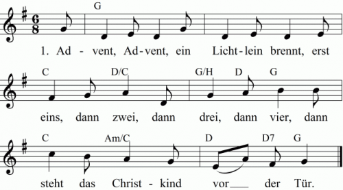Rezultat iskanja slik za advent advent ein lichtlein brennt