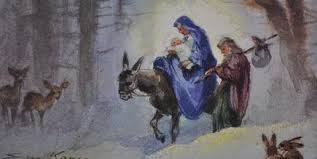 Rezultat iskanja slik za die flucht der heiligen familie bilder