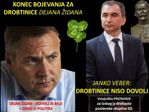 Poziv Dejanu Židanu k odhodu iz politike