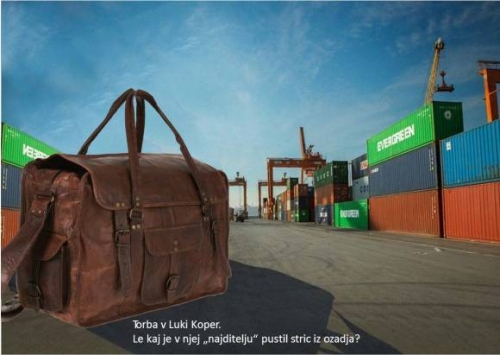 Torba v Luki Koper. Le kaj je v njej „najditelju“ pustil stric iz ozadja?