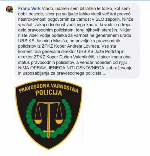 FRANC Verk: Korupcija v SLO kot MALIGNA TVORBA