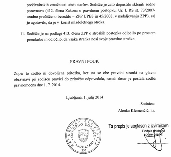 Kot je razvidno iz sodne dokumentacije, za Vizjaka dela tudi odvetniška pisarna Mira Senice, kar smo sicer že pisali.