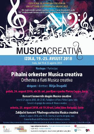 ZAKLJUČNI KONCERT PIHALNEGA ORKESTRA MUSICA CREATIVA
