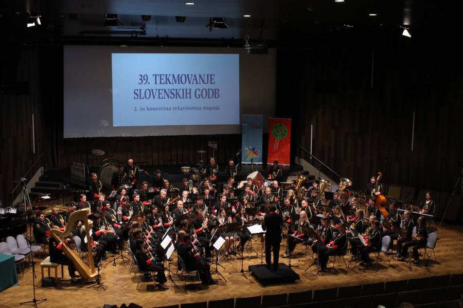 Rezultati 39. tekmovanja slovenskih godb na 2. in koncertni težavnostni stopnji