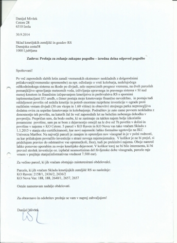 Koga (kdo) skrbi (za) propad slovenskega kmet(ijstv)a?