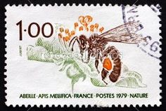 Bee and Beehive Stamp Collection