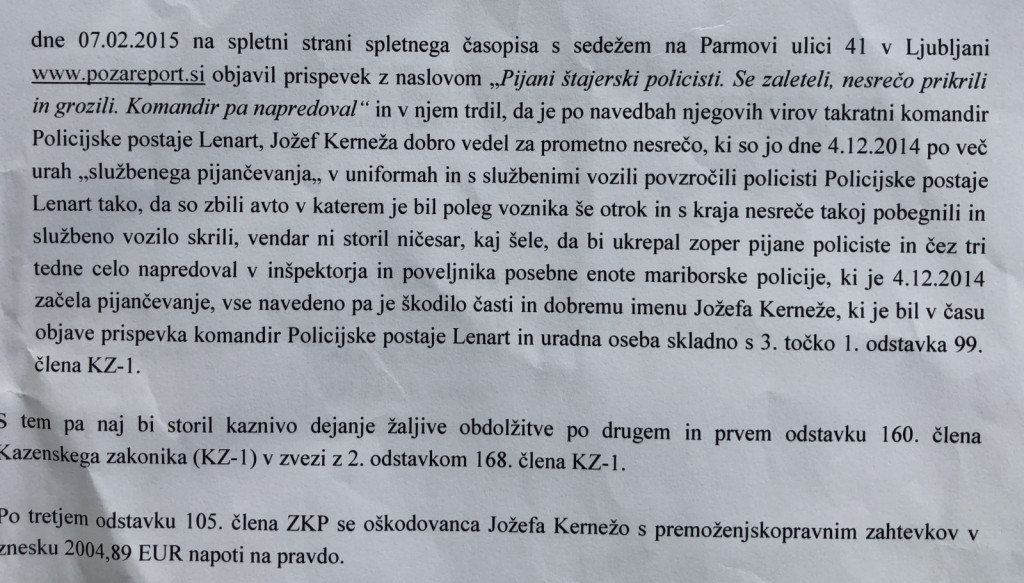 Vir: Zapisnik o razglasitvi sodbe - 30.7.2020