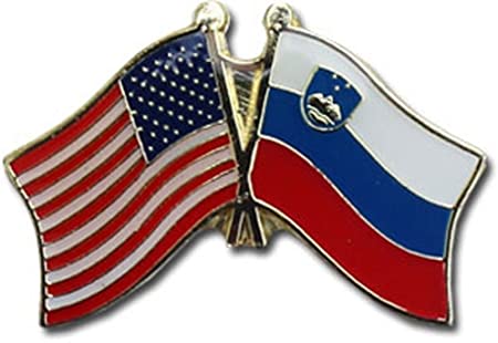 Amazon.com : ALBATROS USA American Slovenia Flag Bike Motorcycle ...