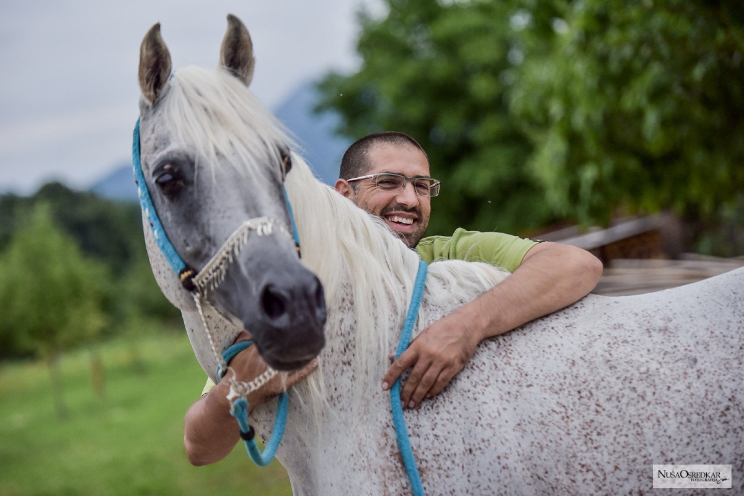 
				Gregor z egipčanskim plemenjakom Rashidom			
