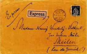 Rainer Maria Rilke &mdash; Letter from Rainer Maria Rilke to Nanny...