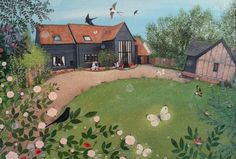 Homes & Gardens Portfolio | Lucy Grossmith | Heart To Art