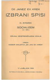Slika:Janez Evangelist Krek - Izbrani spisi III. zvezek.pdf - Wikipedija,  prosta enciklopedija