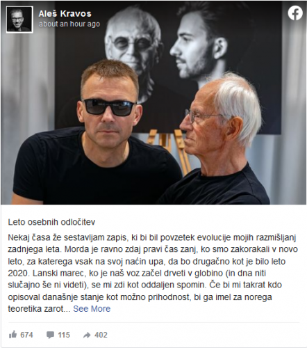 Leto osebnih odločitev ...