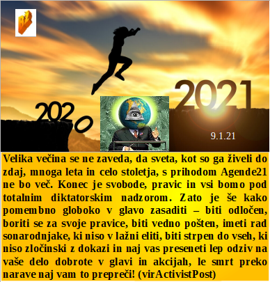 Slovenski in svetovni politični hlev na dan 9.1.21