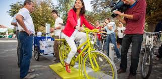 Aktivno ob dnevu mobilnosti - Tanja Fajon, evropska poslanka