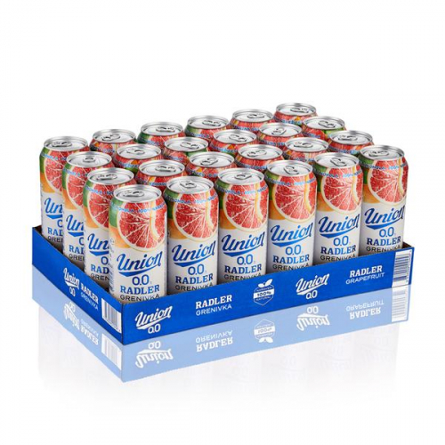Union Radler 0.0 grenivka - 24 x 0,5l - Rundasekunda