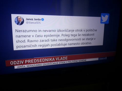 Za svobodo, pravice in dostojanstvo naših ljudi in njihovih otrok se bom vselej znova in znova boril do zadnjega atoma moči, pa če mi bodo zato tisočkrat lomili hrbtenico!