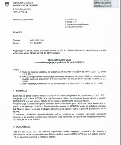 Vojska dobila ukaz, naslednja bo policija, šolniki, proizvodnja, kmetje, in ostali delavci...