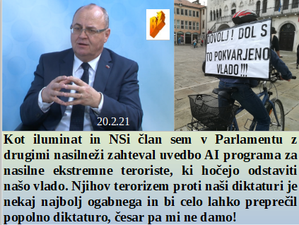 Slovenski in svetovni politični hlev na dan 20.2.21
