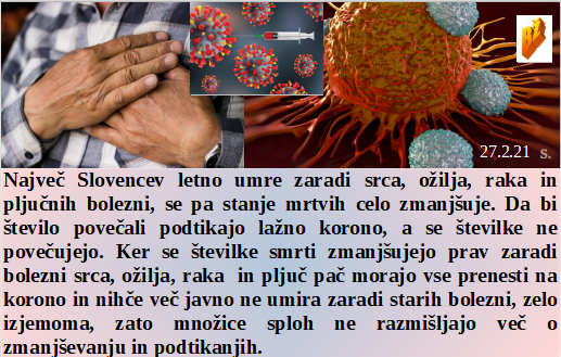 Slovenski in svetovni politični hlev na dan 27.2.21