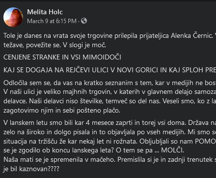 CENJENE STRANKE IN VSI MIMOIDOČI ...