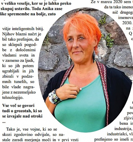 Vse vojne, ki so se skozi zgodovino odvijale, so nastale zaradi merjenja moči in v prvi vrsti zaradi adrenochroma