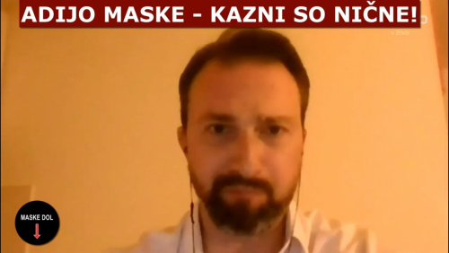 VSE KAZNI ZARADI MASK SO NIČNE!