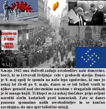 Şlovenski in svetovni politični hlev na dan 9.5.21