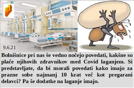 Slovenski in svetovni politični hlev na dan 9.6.21