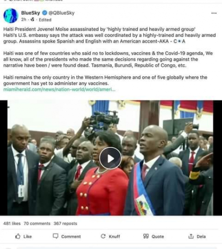 Predsedniki Hitija, Tanzanije in Burundija so zavrnili zlorabo LOCKDOWN-a , fašističnih ukrepov in cepiv za uvedbo NOVEGA SVETOVNEGA REDA! Vsi trije umorjeni!